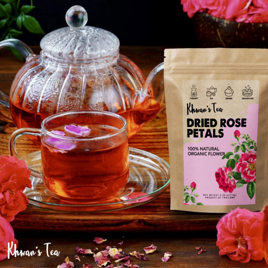 What Is Rose Petals Tea Natural Organic Vegan NON-GMO Relax