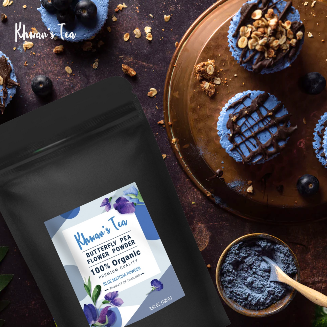 Butterfly Pea - A Natural Food Coloring Non-GMO Gluten free No sugar add