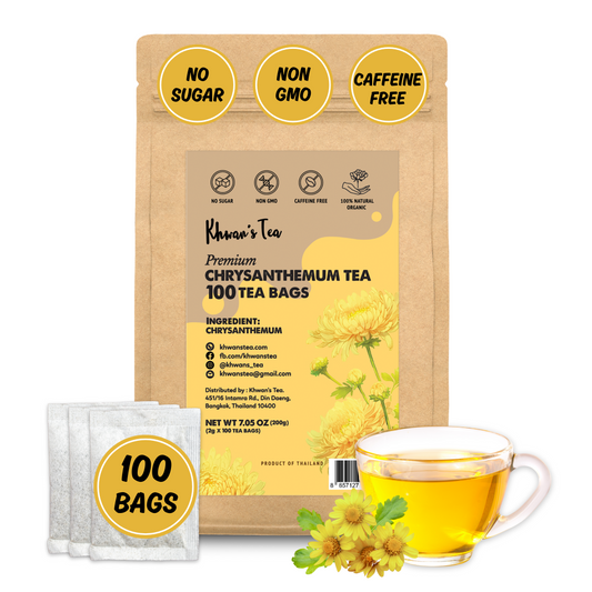 Chrysanthemum Tea 100 Tea Bags, 7oz (100 x 2g/Bag)