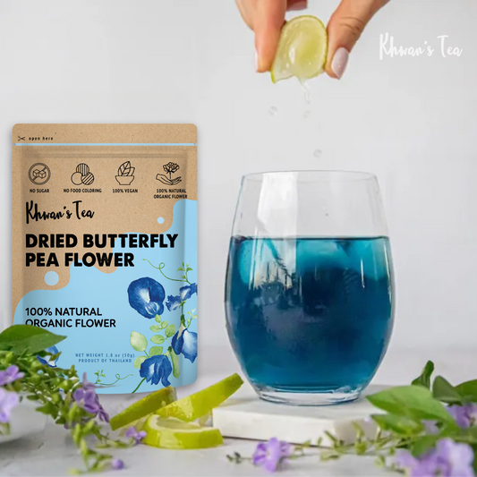 The Magic of Butterfly Pea Flower Tea Natural Organic Blue Pea Vegan NON-GMO