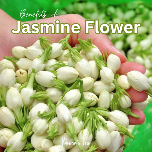 Health Benefits of Jasmine Flower Tea Herbal tea Natural Non GMO Gluten free