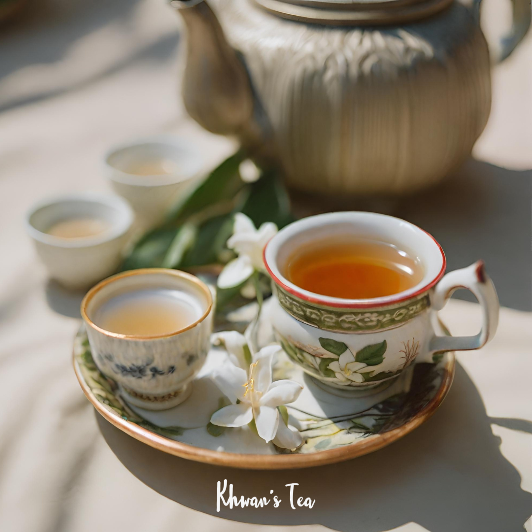 Benefits of Jasmine Flower Tea Non-GMO Gluten free No sugar Natural