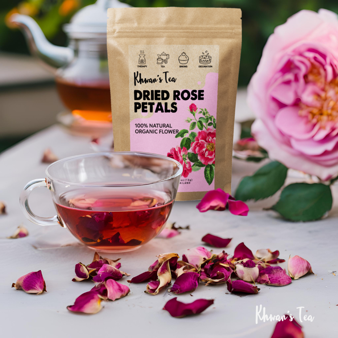 Rose Petal Tea: Is It Good for You? Rose tea Rose flower Herbal tea Caffeine free Vegan No sugar