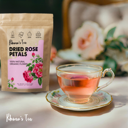 Benefits of Rose Petals Tea Flower tea Non-GMO Gluten free No sugar