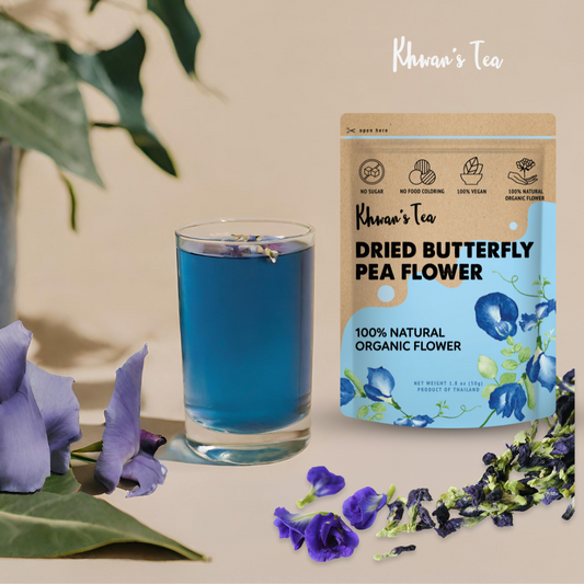 Butterfly Pea Flower Tea Blue tea Blue pea tea Herbal tea Natural Organic Non-GMO Gluten free