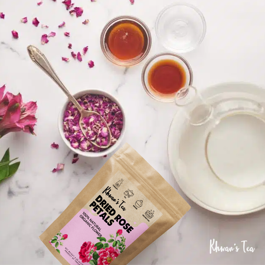 Delightful Rose Petals Tea Organic Non-GMO Gluten free No sugar add