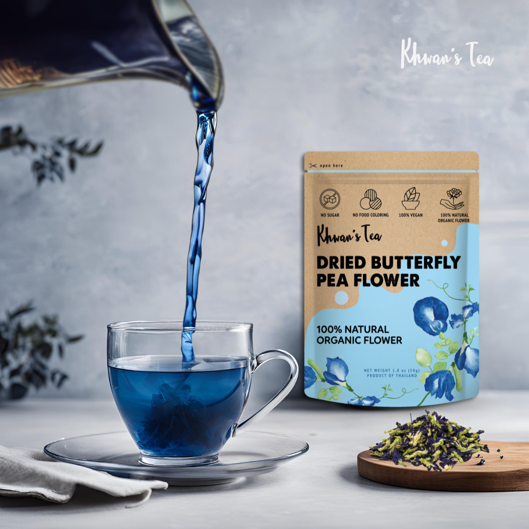 Magic Color Changing Tea From Butterfly Pea Flowers – Khwan's Tea