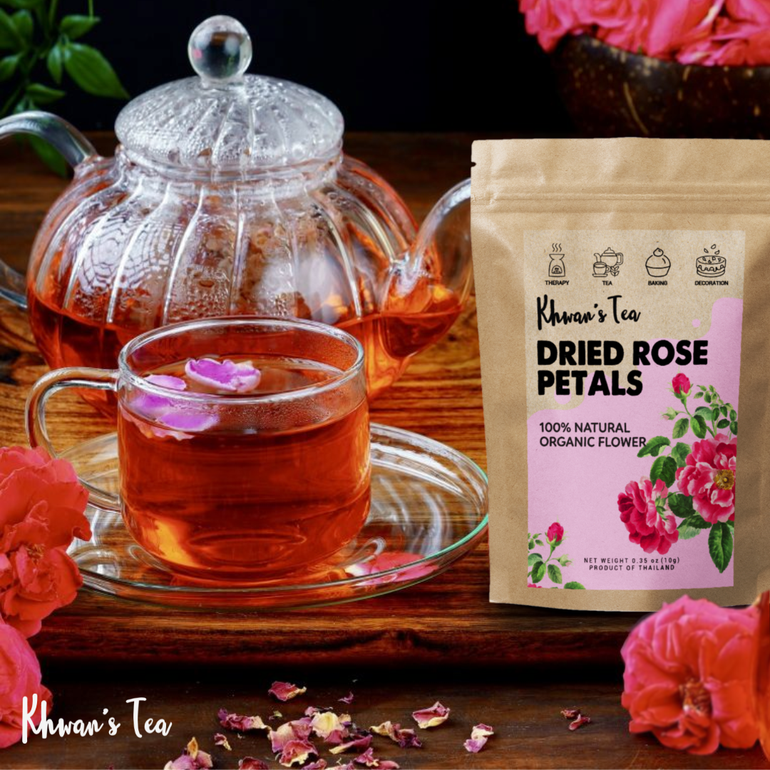 What Is Rose Petals Tea Natural Organic Vegan NON-GMO Relax 