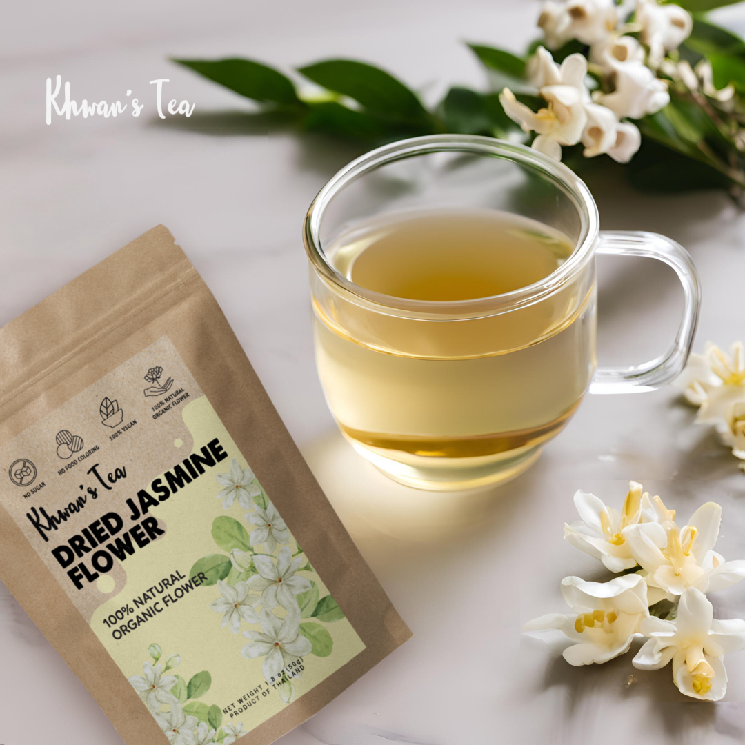 Everything You Need To Know About Jasmine Flower Tea Herbal tea Non-GMO Gluten Free