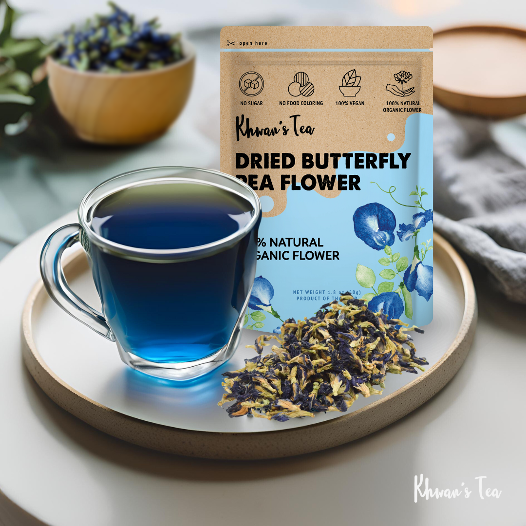 Butterfly pea flower tea - Benefits and more! Blue tea Herbal tea Vegan Keto