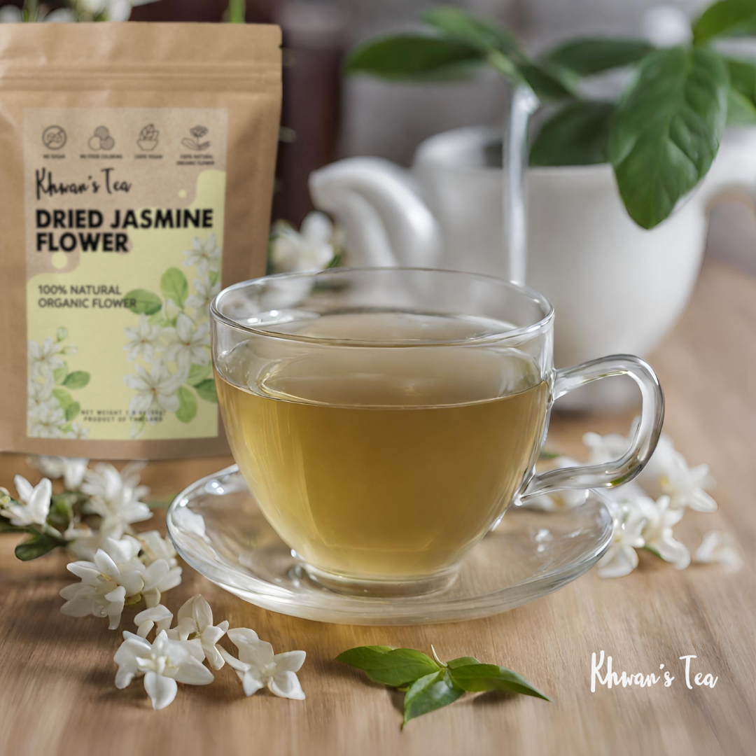 Jasmine Flower Tea and Health Benefits Herbal tea Non GMO Gluten free