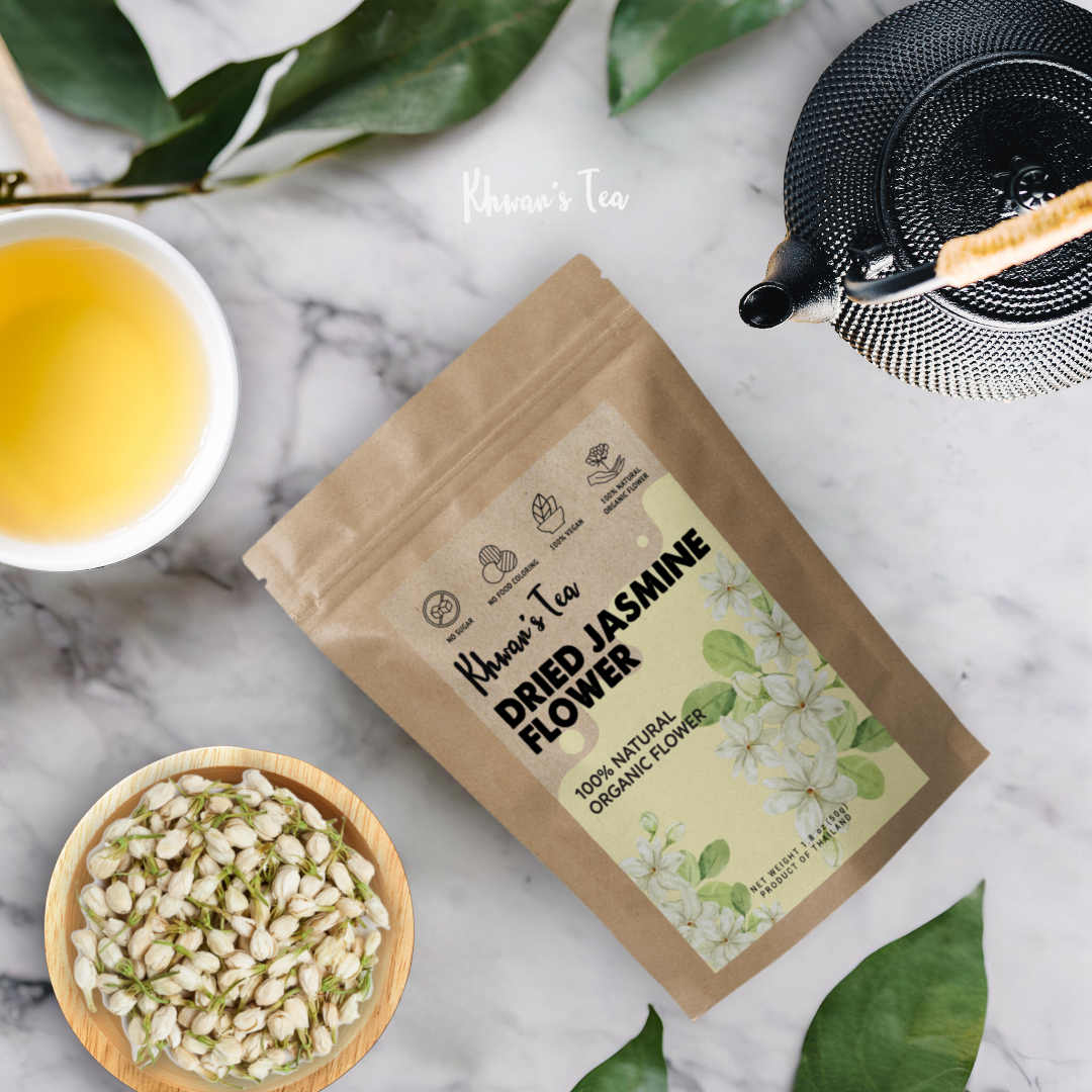 Jasmine Tea Provides A Delicious Floral Flavor Experience. Jasmine flower Herbal tea Flower tea