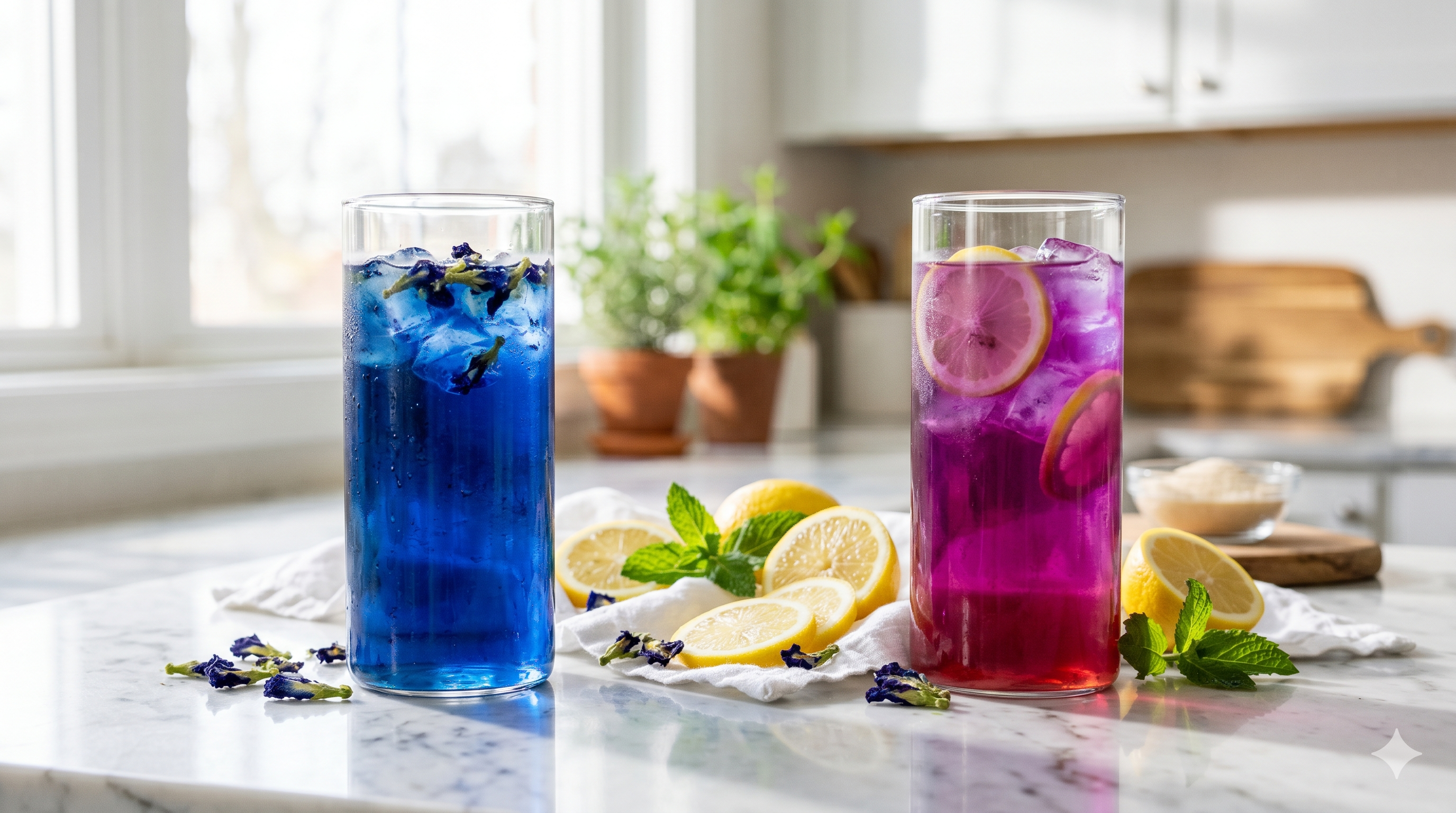 Magic Color-Change Lemonade: Butterfly Pea Flower Tea Recipe