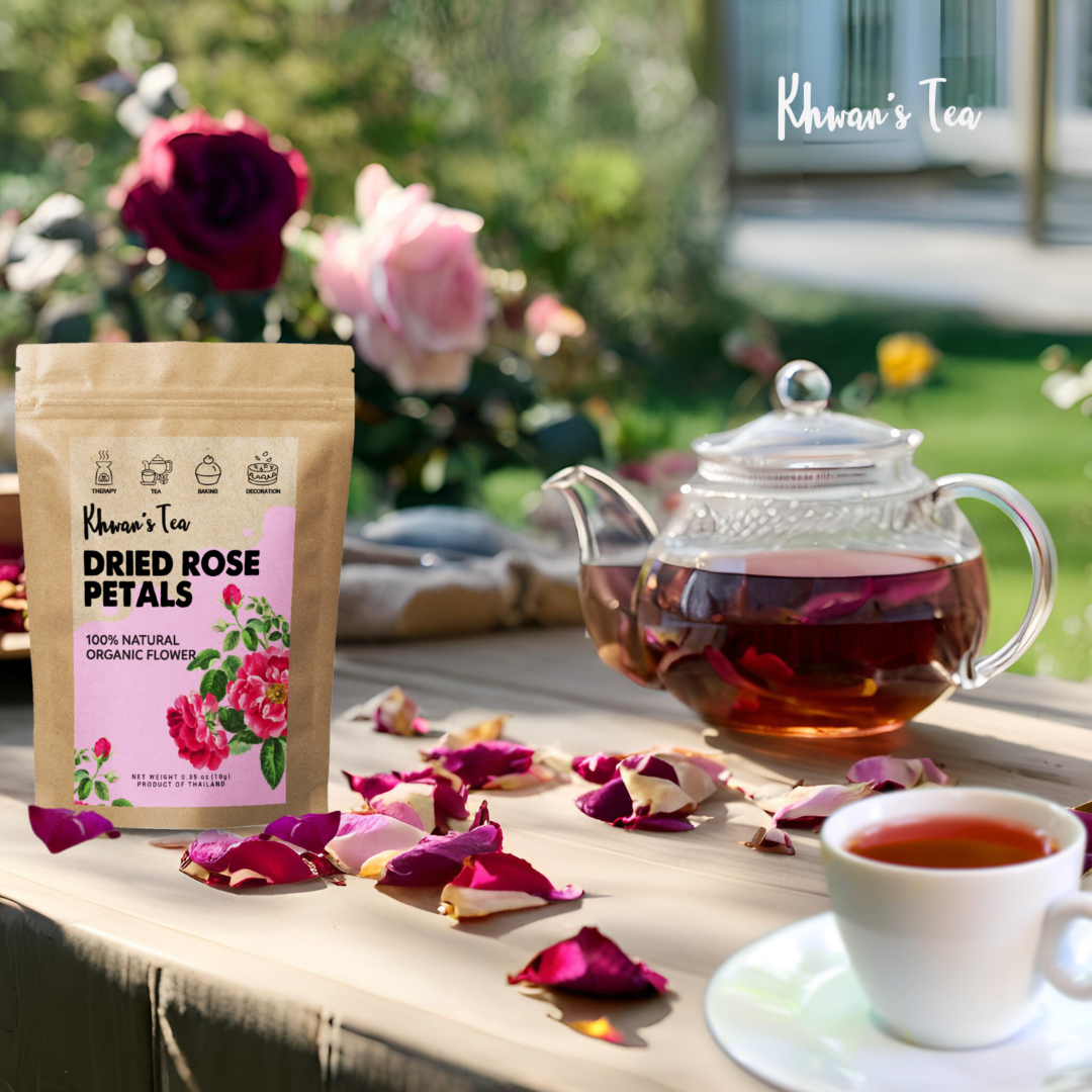  The Benefits of Drinking Rose Petal Tea Rose tea Rose flower Natural Organic Non-GMO Gluten free