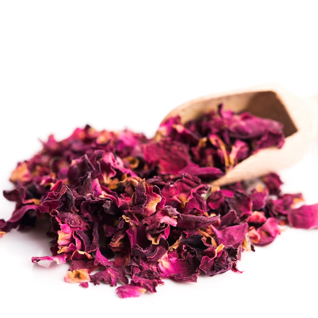 Dried Rose Petals Bulk Pack Wholesale Pure Natural Organic Herbal Flower Tea Vegan Healthy Product of Thailand